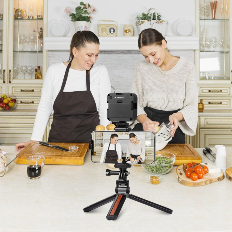 PULUZ Selfie Sticks Adattatore per treppiede Morsetto per telefono per iPhone, Samsung, HTC, Sony, LG e altri smartphone, Sticks Tripod Adapter