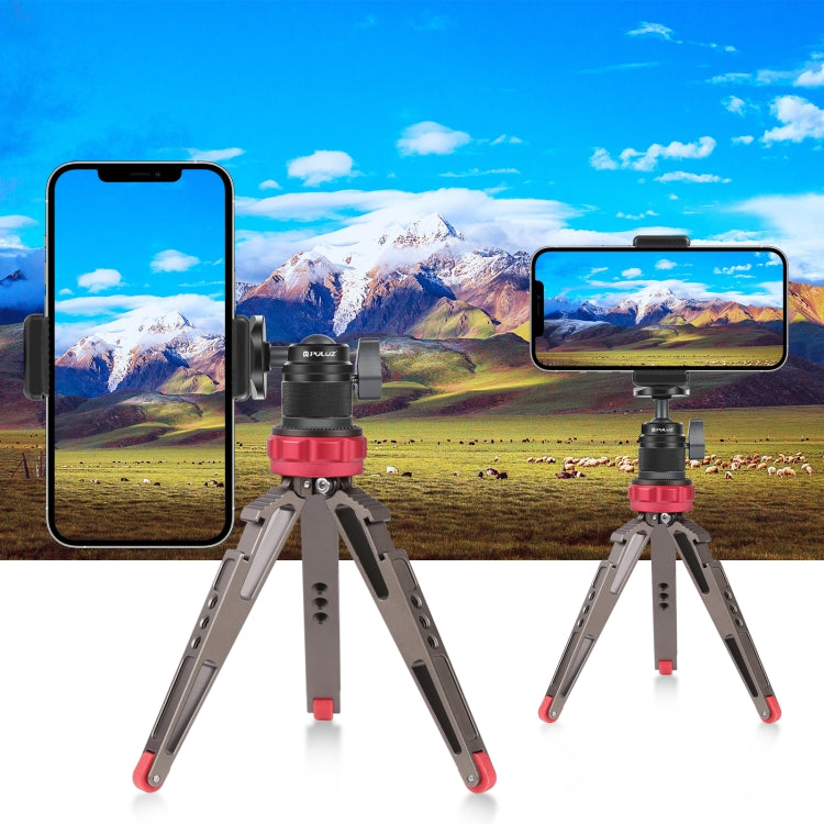 PULUZ 360 Panorama Adattatore per testa a sfera per treppiede in lega di alluminio con blocco della manopola, 360 Panorama