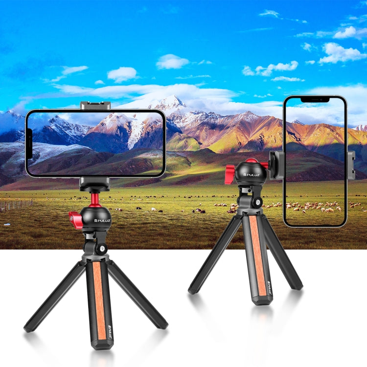 Adattatore per testa a sfera per treppiede panoramico in metallo PULUZ a 360 gradi, 360 Panorama (Red)