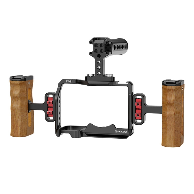 Per Sony ZV-E1 PULUZ Stabilizzatore per gabbia per fotocamera in lega di alluminio