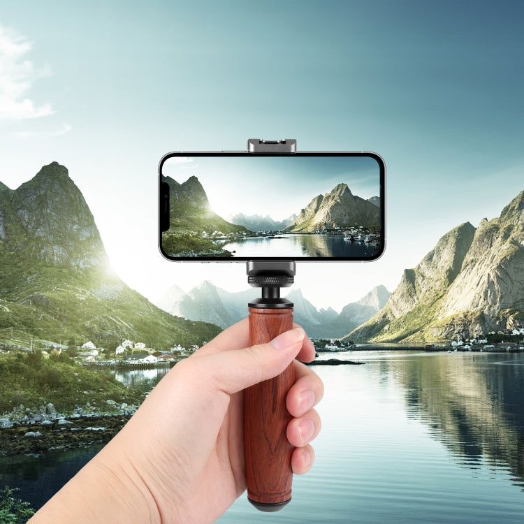 Impugnatura stabilizzatrice con impugnatura per fotocamera con manico in legno PULUZ, Wooden Handle