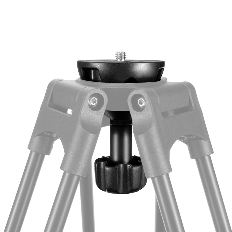PULUZ Adattatore da mezza sfera a ciotola da 75 mm per fotocamera DSLR con treppiede a testa fluida, materiale metallico, Bowl Adapter