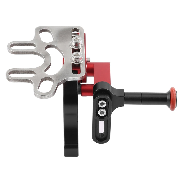 PULUZ Supporto per leva adattatore estensione grilletto rilascio otturatore per sistema braccio subacqueo