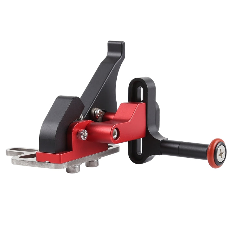 PULUZ Supporto per leva adattatore estensione grilletto rilascio otturatore per sistema braccio subacqueo