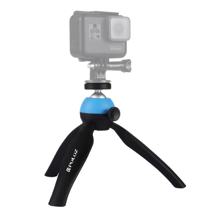 📸 Mini Treppiede PULUZ con Testa a Sfera a 360° + Morsetto Smartphone