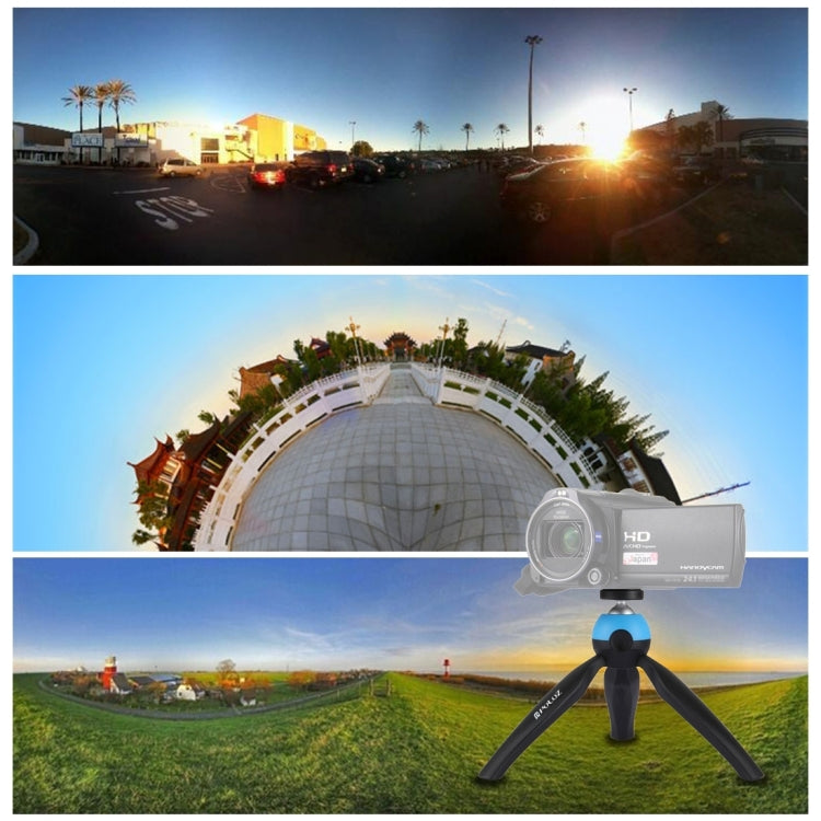 📸 Mini Treppiede PULUZ con Testa a Sfera a 360° + Morsetto Smartphone