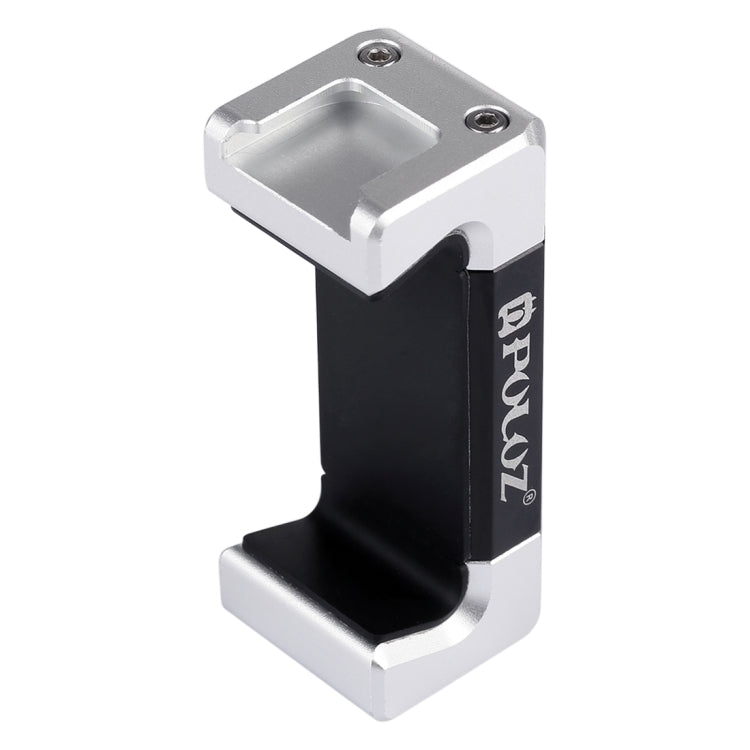 PULUZ Staffa di supporto universale per morsetto in lega di alluminio per telefono con slitta fredda per iPhone, Galaxy, Huawei, Xiaomi, Sony, HTC, Google e altri smartphone, Phone Clamp