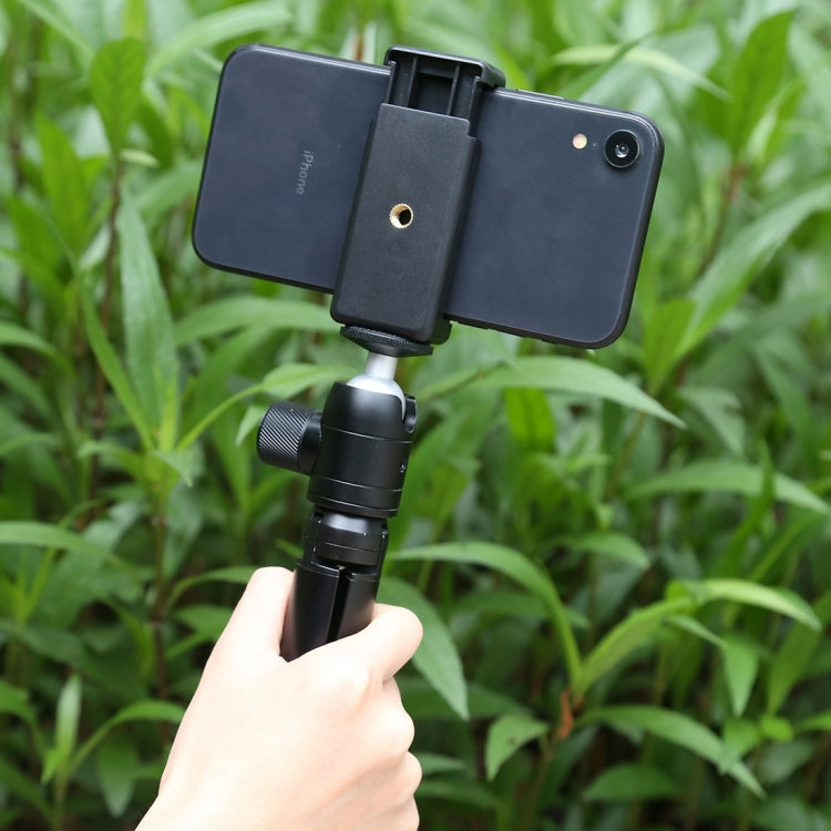PULUZ Mini Pocket Metal Supporto per treppiede da tavolo con vite da 1/4 di pollice per DSLR e fotocamere digitali, carico: 10 kg, Desktop Tripod