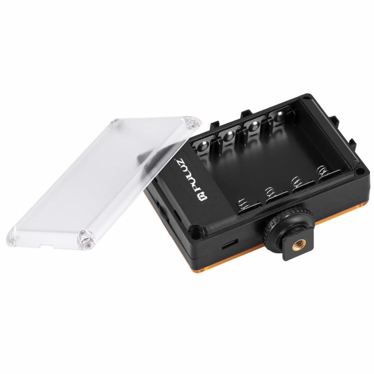 PULUZ Pocket 96 LED 860LM Luce professionale per vlogging, fotografia, video e studio fotografico con filtri magnetici bianchi e arancioni, pannello luminoso per fotocamere Canon, Nikon, DSLR