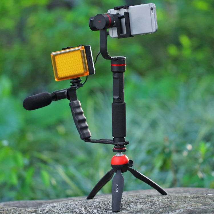 PULUZ Pocket 96 LED 860LM Luce professionale per vlogging, fotografia, video e studio fotografico con filtri magnetici bianchi e arancioni, pannello luminoso per fotocamere Canon, Nikon, DSLR