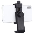 PULUZ Staffa porta morsetto per telefono universale con rotazione orizzontale e verticale a 360 gradi per iPhone, Galaxy, Huawei, Xiaomi, Sony, HTC, Google e altri smartphone, Horizontal Vertical Clamp