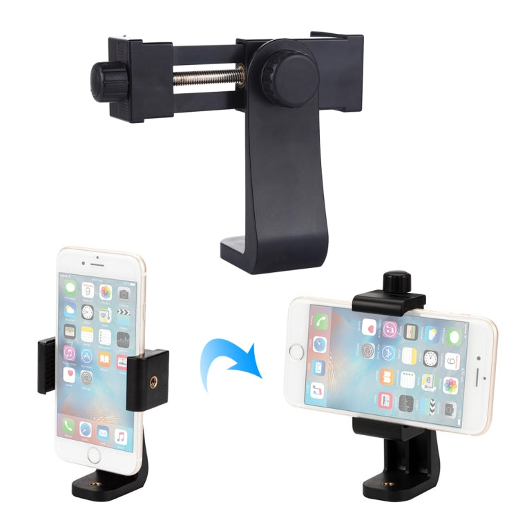 PULUZ Staffa porta morsetto per telefono universale con rotazione orizzontale e verticale a 360 gradi per iPhone, Galaxy, Huawei, Xiaomi, Sony, HTC, Google e altri smartphone