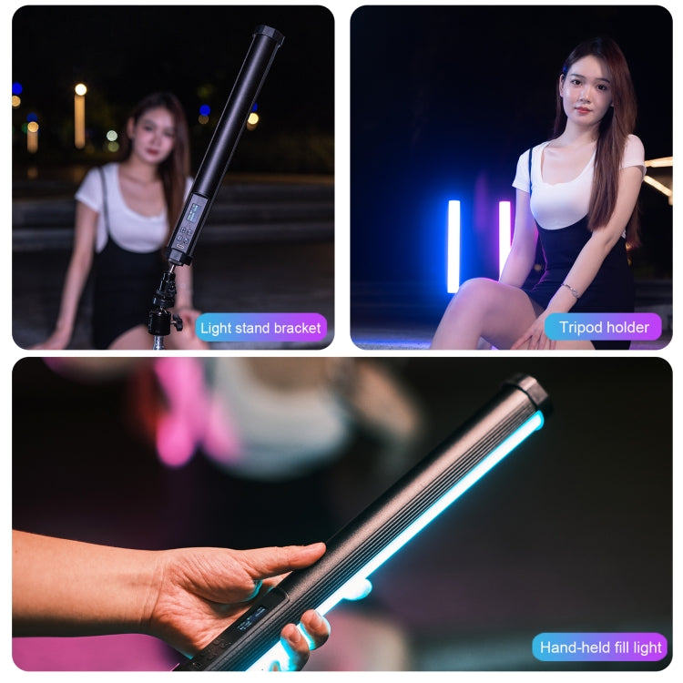 PULUZ 135 LED Foto portatile Stick Light Luce di riempimento RGB a colori, 135 LEDs RGB Fill Light