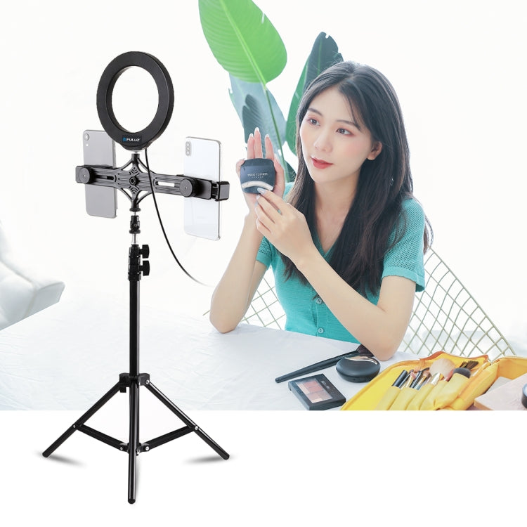 Supporto per treppiede PULUZ da 1,1 m di altezza per kit di trasmissione dal vivo con luce video di vlogging, 1.1m Tripod