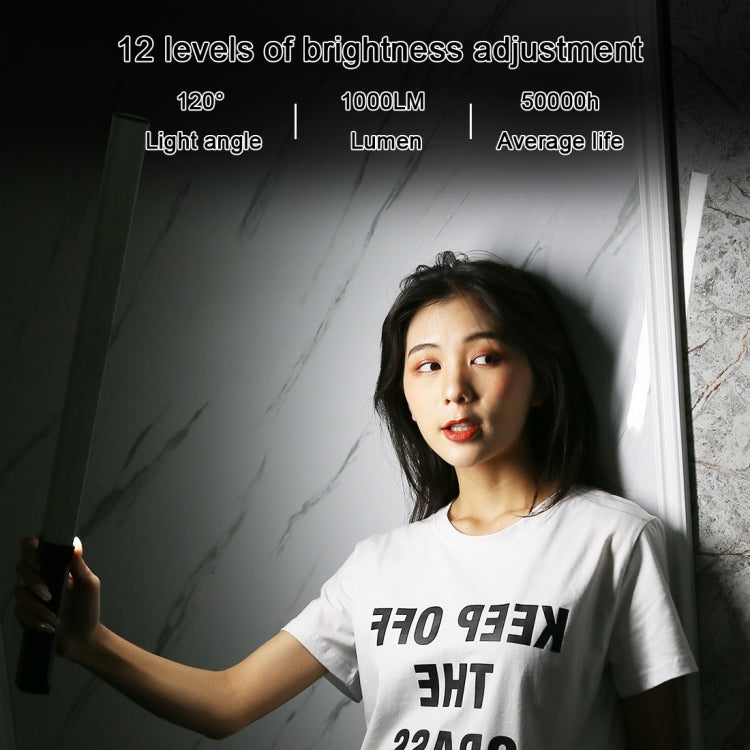 PULUZ RGB Colorato Photo LED Stick Luce di riempimento LED portatile con temperatura di colore regolabile con telecomando, Remote Fill Light RU, Remote Fill Light
