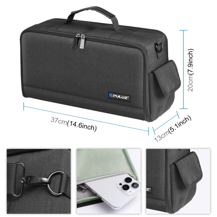 Borsa a tracolla per fotocamera portatile PULUZ Borsa a tracolla per archiviazione digitale, Crossbody Shoulder Bag