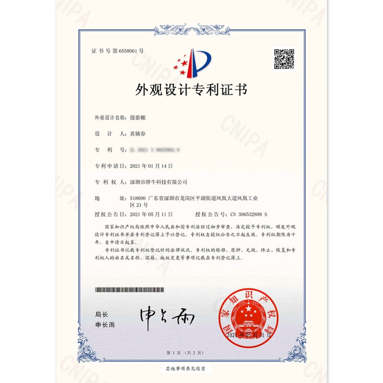 PULUZ 25 cm pieghevole portatile alta 97 CRI luce anulare illuminazione fotografica studio tenda da tiro con 12 colori fondali, dimensioni: 25 cm x 25 cm x 25 cm, 25cm High CRI Box