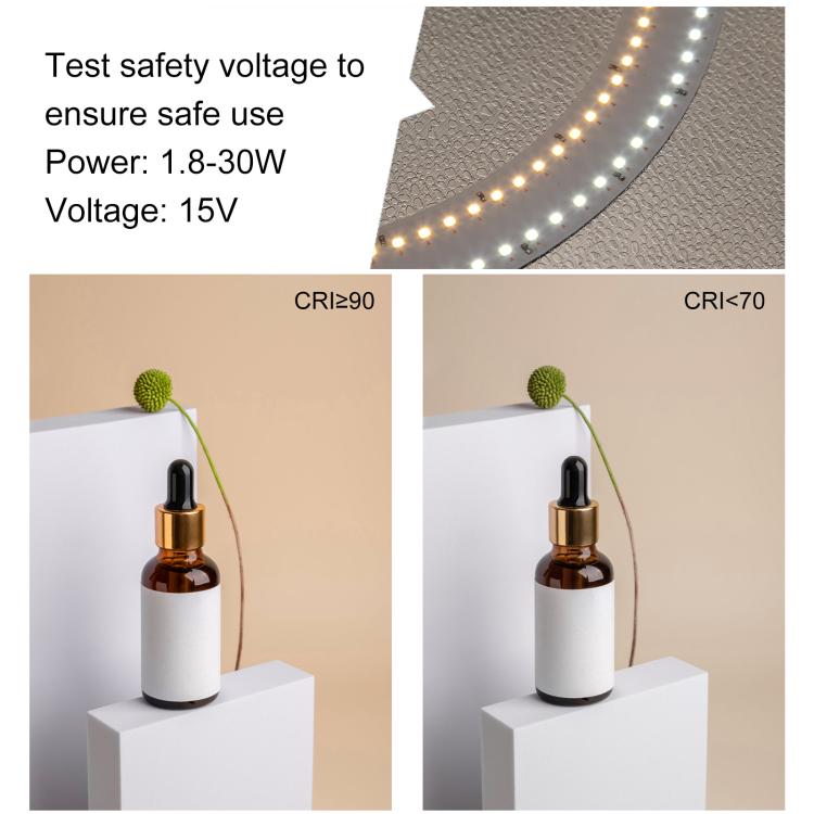 PULUZ Anello luminoso portatile pieghevole da 50 cm PD30W Ricarica rapida USB Illuminazione fotografica Tenda da studio con 6 fondali bifacciali, Dimensioni: 50 cm x 50 cm x 50 cm