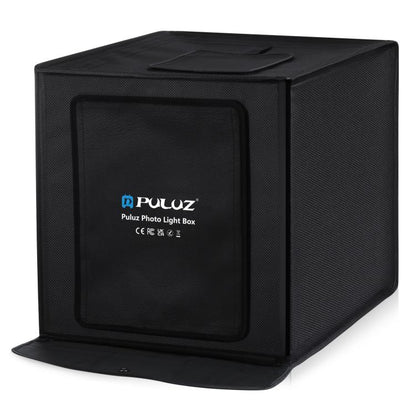 PULUZ Photo Studio Light Box Tenda portatile 60 x 60 x 60 cm LED 5500K Luce bianca dimmerabile Mini 36W Kit tenda da studio fotografico con 6 fondali rimovibili (Nero Arancione Bianco Verde Blu Rosso), 60cm Box(US), 60cm Box(UK), 60cm Box(EU)����������...
