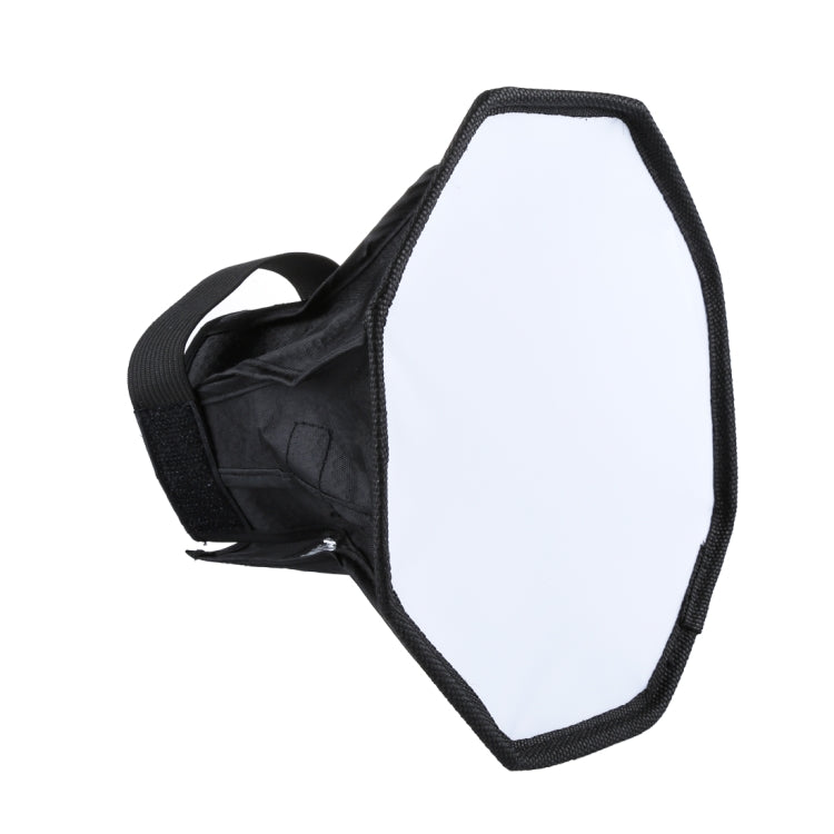 Softbox diffusore di luce flash morbido pieghevole stile ottagonale PULUZ da 20 cm