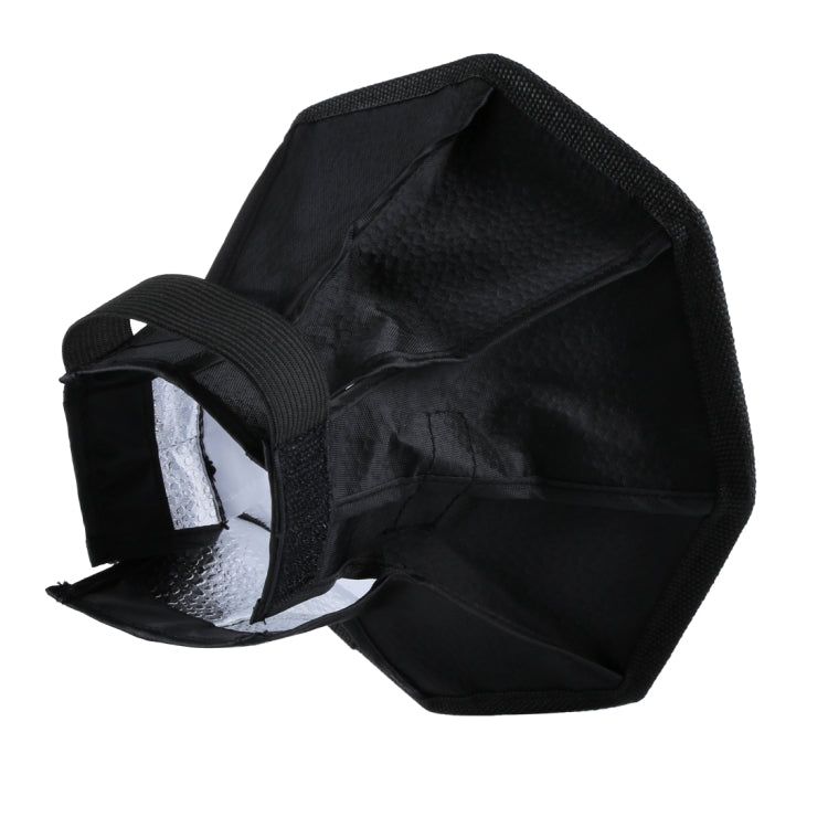 Softbox diffusore di luce flash morbido pieghevole stile ottagonale PULUZ da 20 cm, 20cm Octangle