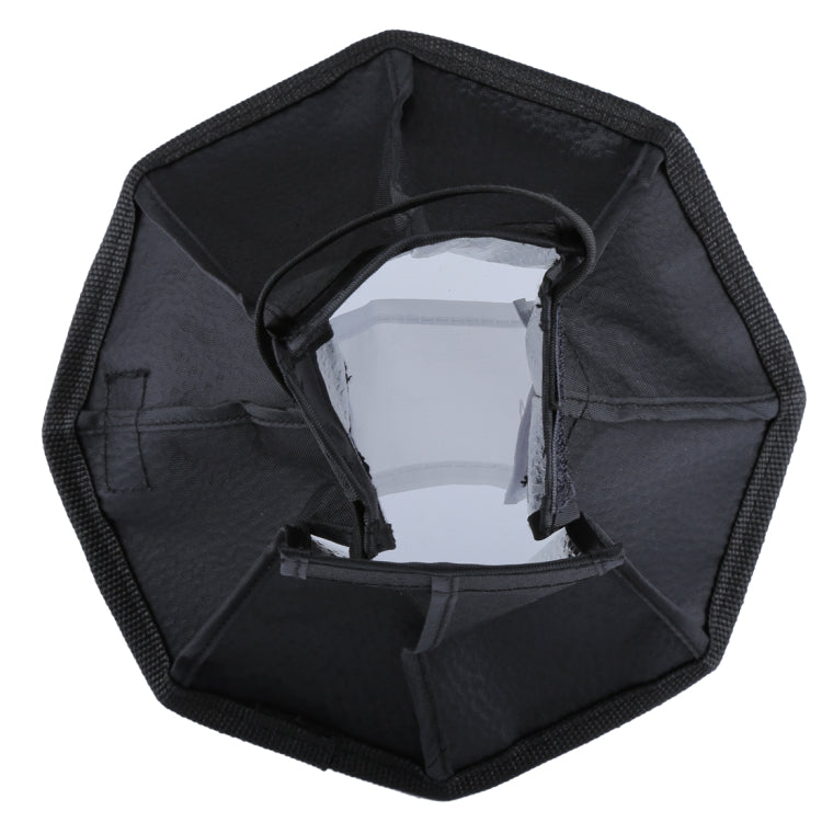 Softbox diffusore di luce flash morbido pieghevole stile ottagonale PULUZ da 20 cm, 20cm Octangle