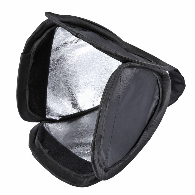 Custodia morbida pieghevole per softbox con diffusore di luce flash PULUZ, dimensioni: 23 cm x 23 cm, 23cm Softbox