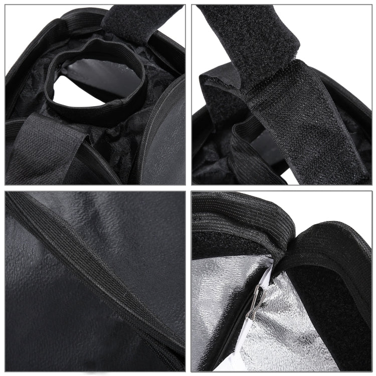 Custodia morbida pieghevole per softbox con diffusore di luce flash PULUZ, dimensioni: 23 cm x 23 cm, 23cm Softbox