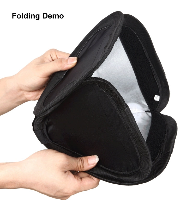 Custodia morbida pieghevole per softbox con diffusore di luce flash PULUZ, dimensioni: 23 cm x 23 cm, 23cm Softbox