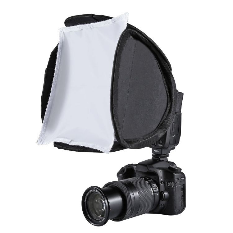 Custodia morbida pieghevole per softbox con diffusore di luce flash PULUZ, dimensioni: 23 cm x 23 cm, 23cm Softbox