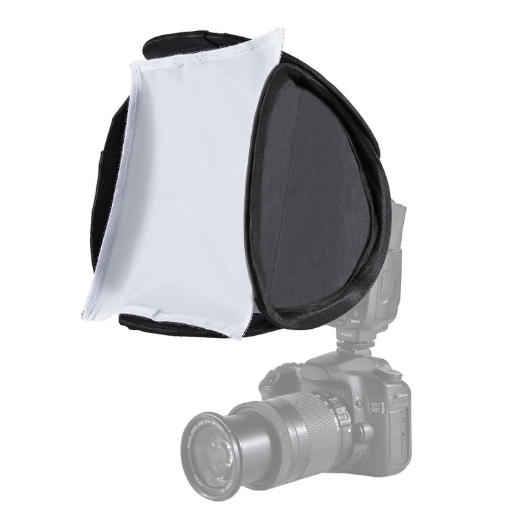 Custodia morbida pieghevole per softbox con diffusore di luce flash PULUZ, dimensioni: 23 cm x 23 cm, 23cm Softbox