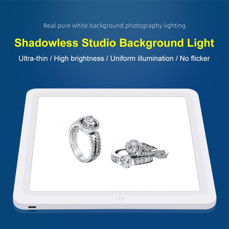 Tappetino luminoso senza ombre LED PULUZ per scatola da studio fotografico da 30 cm