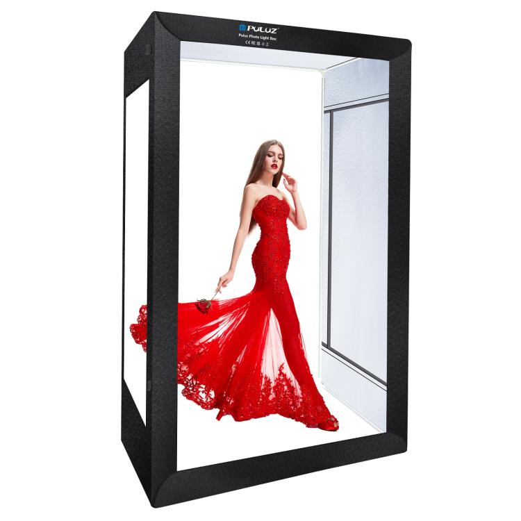PULUZ 2m 240W 5500K Kit luce fotografica da studio per vestiti/ritratto modello adulto, 2m Box(US), 2m Box(EU), 2m Box(AU), 2m Box(UK)