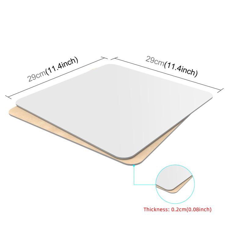 Pannello di sfondo riflettente acrilico per tavolo da esposizione fotografico PULUZ da 30 cm