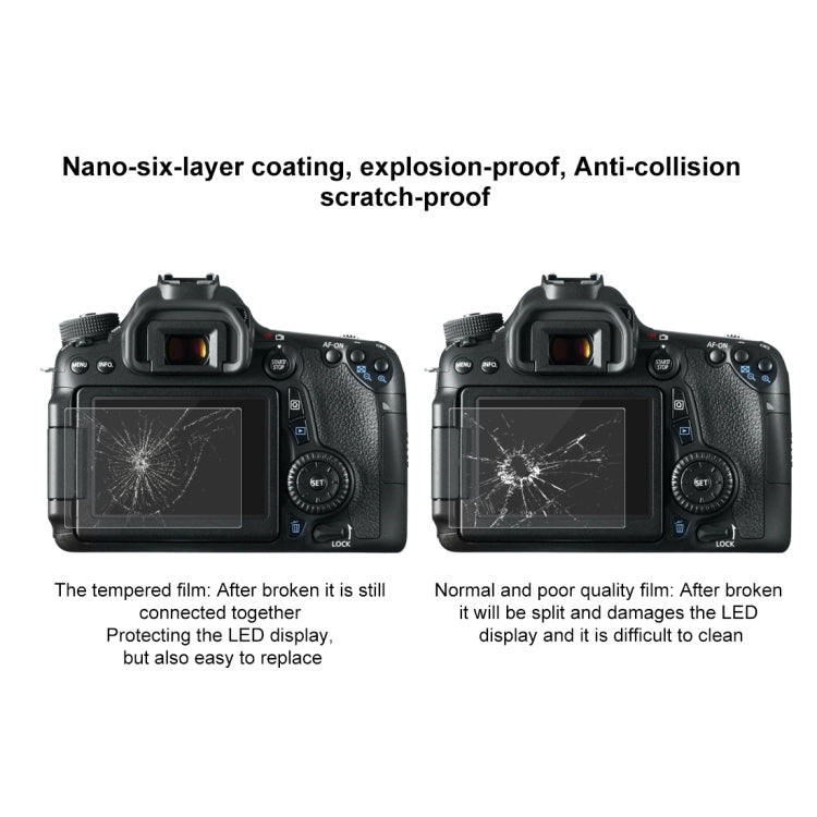 Compatibile con 80D / 70D / 77D(9000D) / 800D(X9I) / 700D(X7I) / 750D(X8I) / 760D(8000D) / XC10 / XC15 / 7D2, Pentax Q1 / K-S1 /Q10 / Q7, Panasonic ZS35, Nikon V1, For Canon 650D