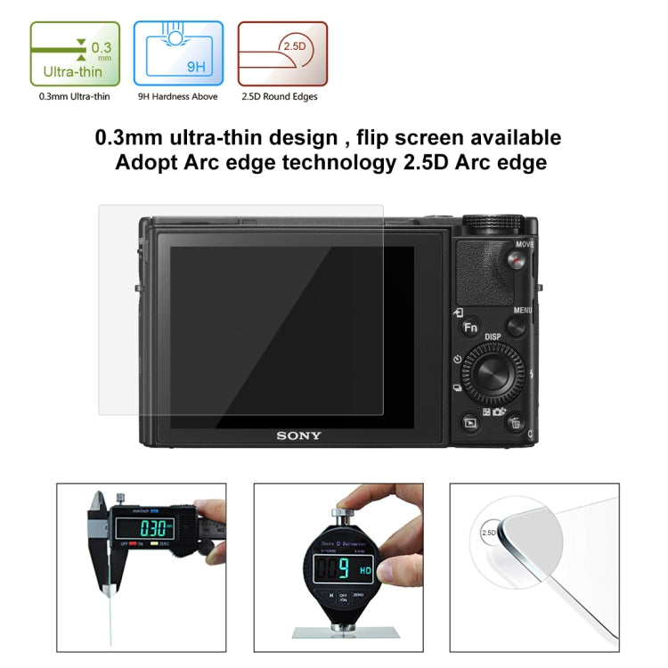 Compatibile con Sony A9 / A7C / A7M2 / A7M2 / A7SM2 / A7III / A77 / RX1 / RX1R / RX10 / RX100/II/III/IV/V/IV / RX10IV/III/II / RX100M4 / RX100M5 / A99 / HX400 / HX300/HX350, For RX100