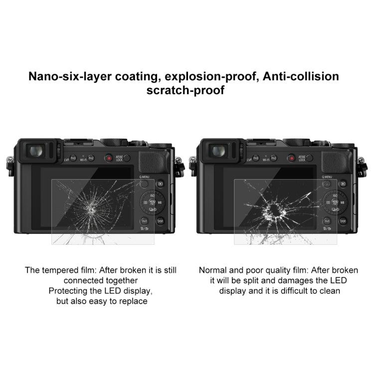 Compatibile con Panasonic GF2 / GF3 / GF5 / GF6 / WEA / GM1 / FL1GK / GX7 / GF9 / GF8 / GF7 / GM1S / TZ70 / TZ90 / TZ85 / FZ85 / TZ57, For Panasonic DMC-LX100