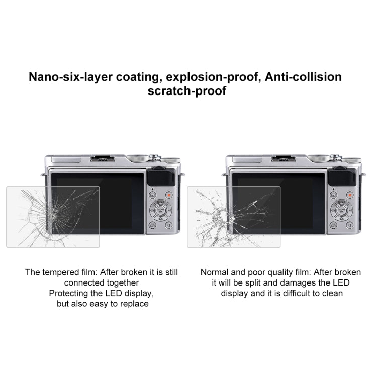 Compatibile con Fujifilm X-T1 / X-T2 / X-A5 / X-A10 / X-A20, X-A3 Protector