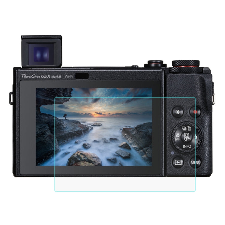 Pellicola in vetro temperato PULUZ 2.5D 9H per Canon PowerShot G5 X Mark II, For Canon G5 X Mark II