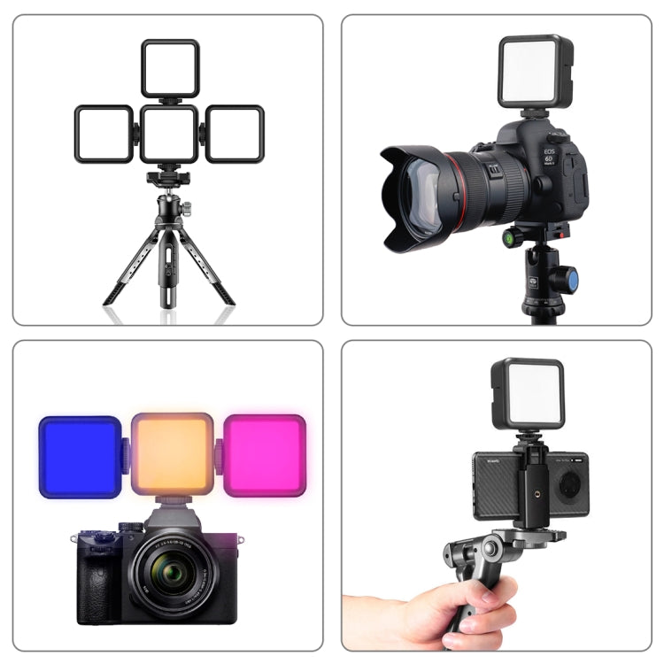 PULUZ Pocket 2500-9000K+RGB Luce di riempimento per bellezza a colori per fotocamera portatile Fotografia Luce a LED, 2500-9000K+RGB