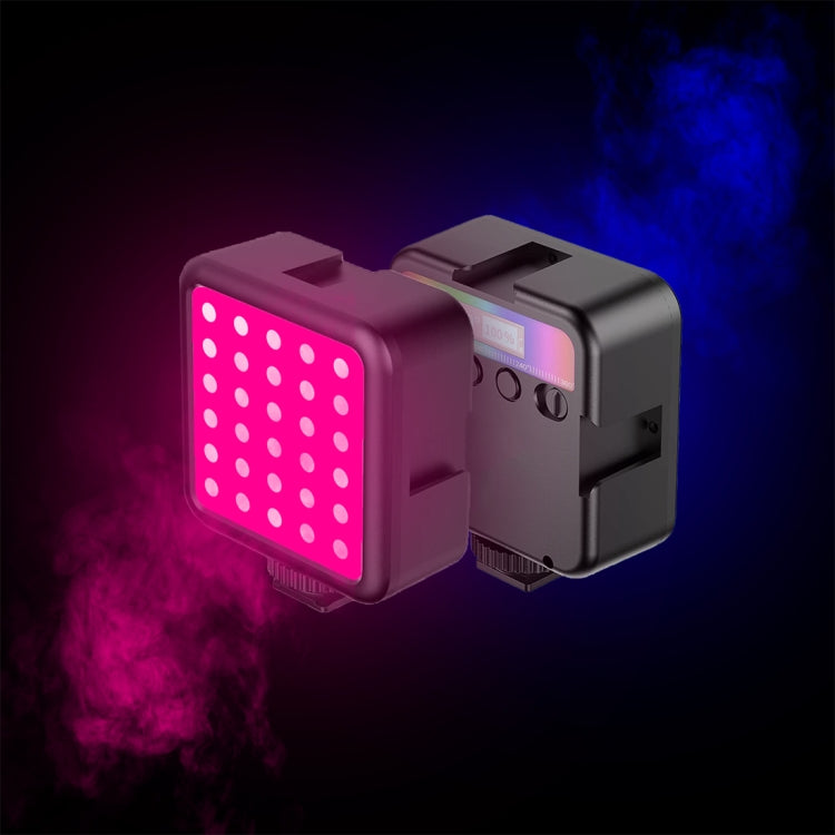 PULUZ Pocket 2500-9000K+RGB Luce di riempimento per bellezza a colori per fotocamera portatile Fotografia Luce a LED, 2500-9000K+RGB