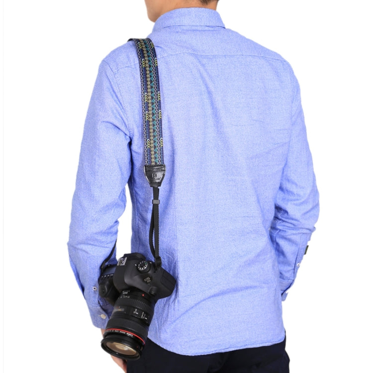 Tracolla per fotocamera con tracolla serie multicolore in stile etnico retrò PULUZ per fotocamere SLR / DSLR, Ethnic 7, Ethnic 8