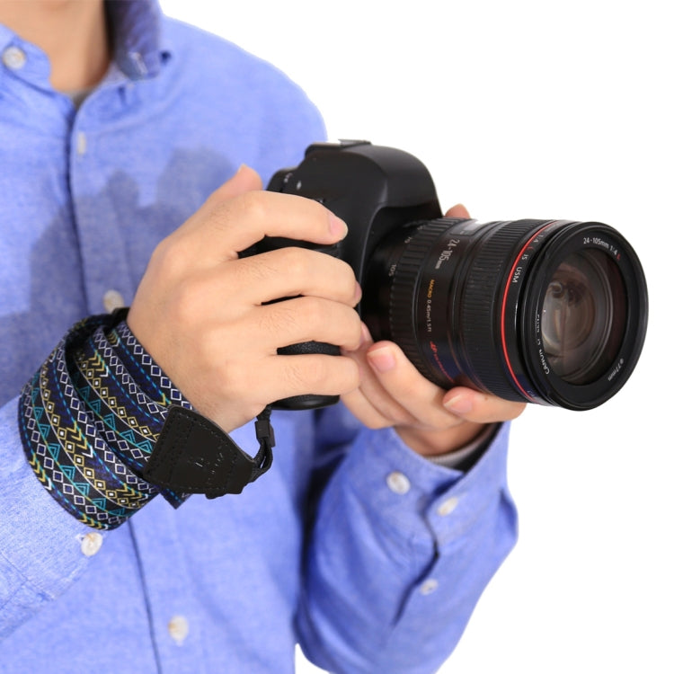 Tracolla per fotocamera con tracolla serie multicolore in stile etnico retrò PULUZ per fotocamere SLR / DSLR, Ethnic 7, Ethnic 8