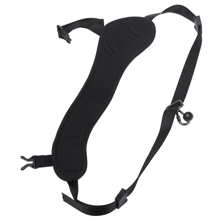 PULUZ Tracolla per fotocamera curva e traspirante in nylon morbido antiscivolo a sgancio rapido con gancio in metallo per fotocamere SLR / DSLR, Curved Strap
