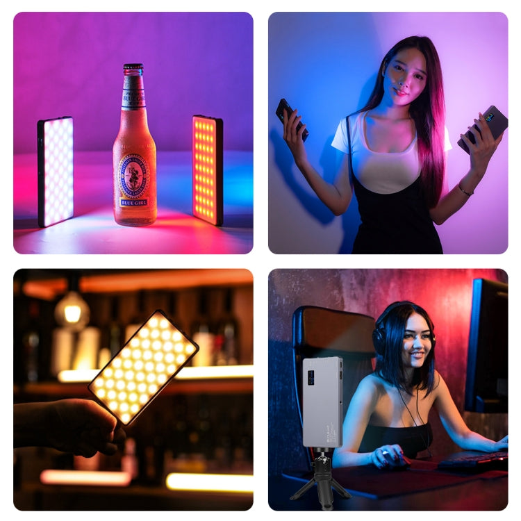 PULUZ LED a colori RGB Beauty Fill Light Pocket Vlogging Photography Light, Pocket Light