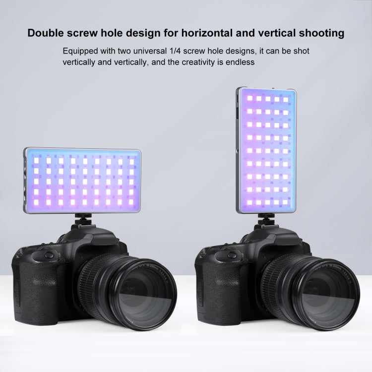 PULUZ LED a colori RGB Beauty Fill Light Pocket Vlogging Photography Light, Pocket Light