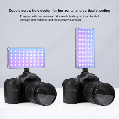 PULUZ LED a colori RGB Beauty Fill Light Pocket Vlogging Photography Light, Pocket Light