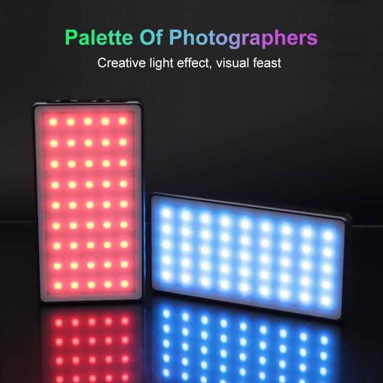 PULUZ LED a colori RGB Beauty Fill Light Pocket Vlogging Photography Light, Pocket Light