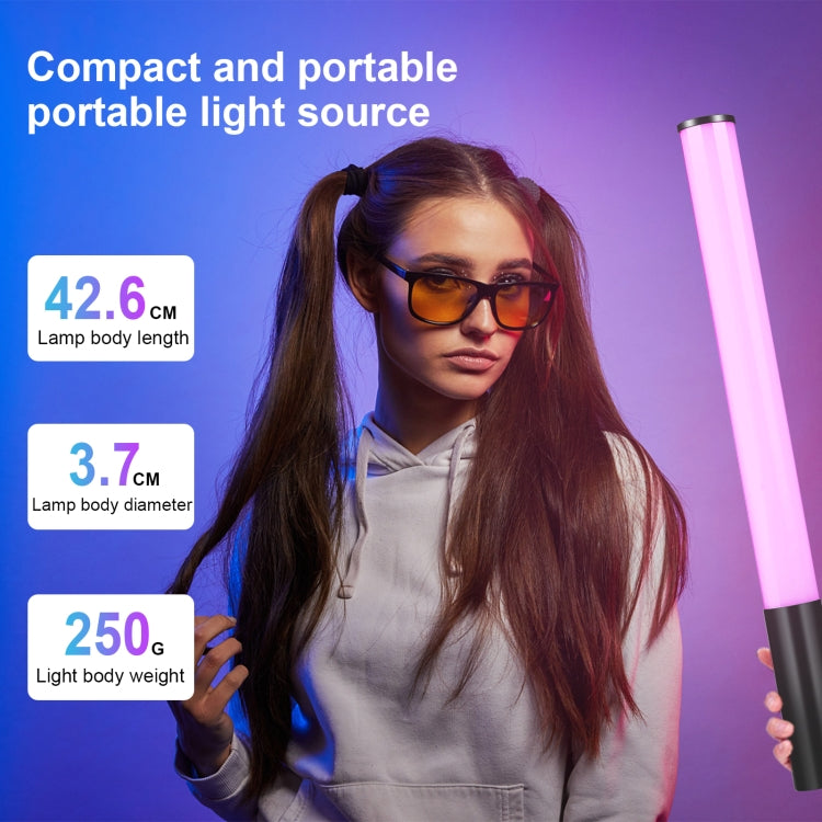 PULUZ Corpo in metallo 2500-9000K RGB Luce di riempimento a colori di bellezza Luce LED per fotografia portatile, Metal Body Fill Light