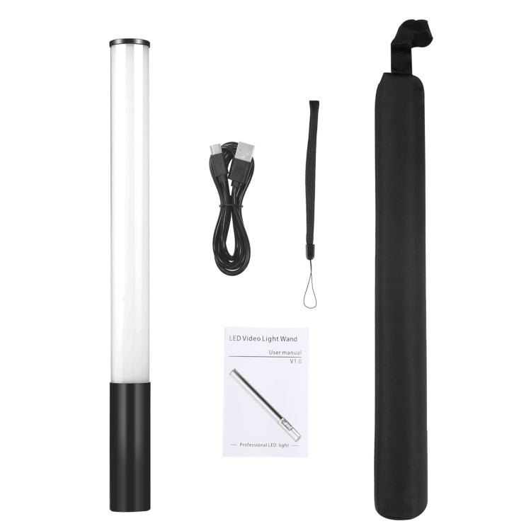 PULUZ Corpo in metallo 2500-9000K RGB Luce di riempimento a colori di bellezza Luce LED per fotografia portatile, Metal Body Fill Light